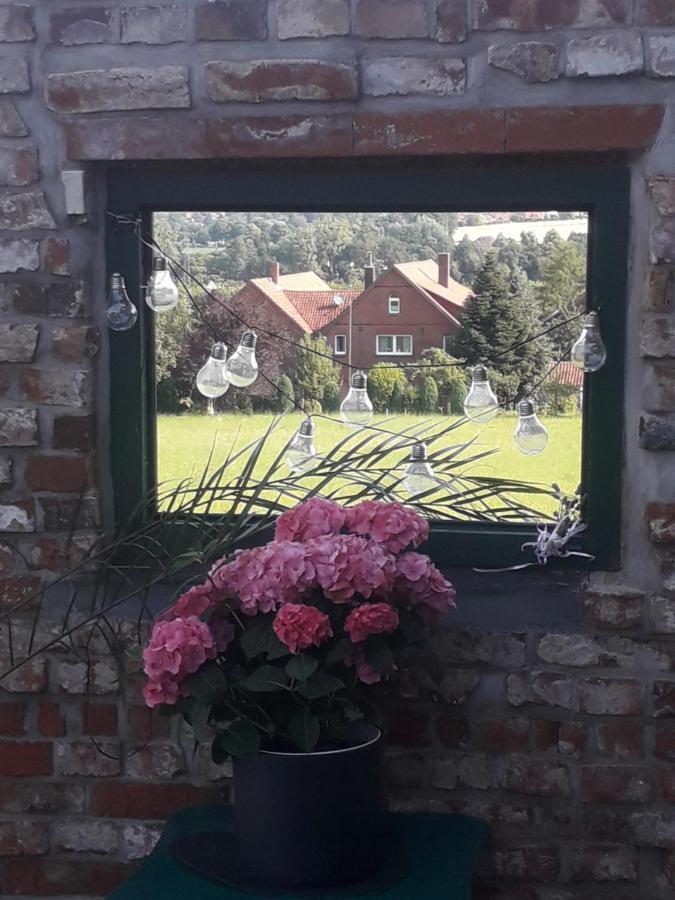 Ferienwohnung Am Haineberg 포르타웨스트팔리카 외부 사진
